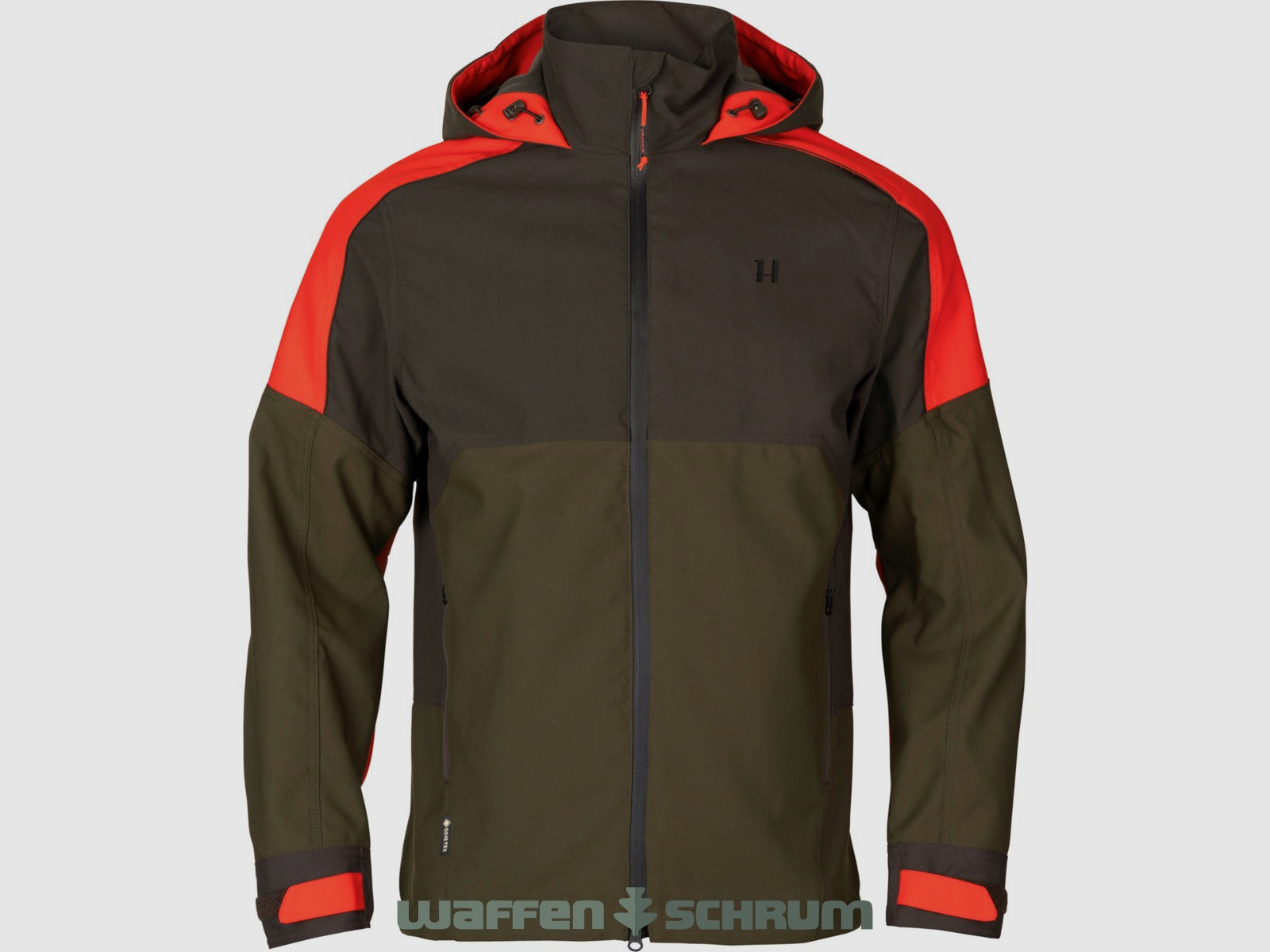 Härkila Jacke Pro Hunter DogKeeper GTX  Willow Green/ Orange