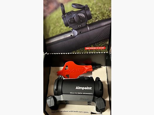 Aimpoint Micro H-2 2 MOA - Roodpuntvizier met Blaser zadelmontage