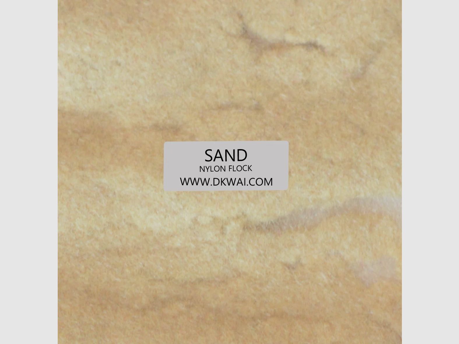 DK WAI leurres avec flocage – à floquer soi-même – Sand, image 2 sur 4