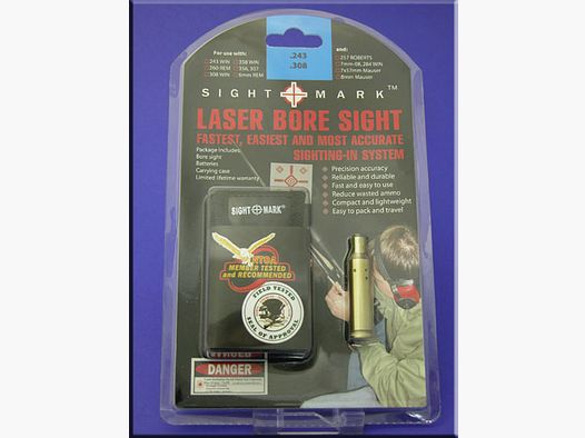 Sight-Mark Adjustable Laser Cartridge Cal. .308 Win, 243 Win up to 8mm Mauser