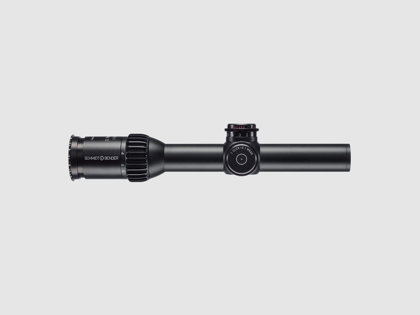 Zielfernrohr Schmidt & Bender PM II ShortDot 1-8×24 Dual CC MDR-T6 1cm cw ST MTC LT / ST ZC LT, Bild 2 von 3