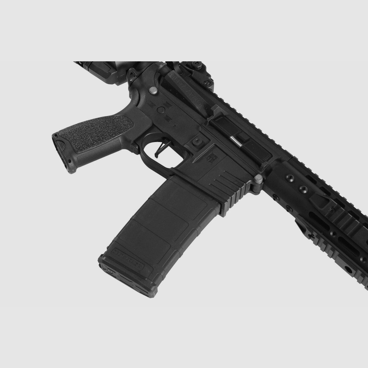 AR15 KeyMod 8 Zoll Rail BRAVO Delta Armory Schwarz S-AEG Airsoft Gewehr Frei ab 18 Jahren