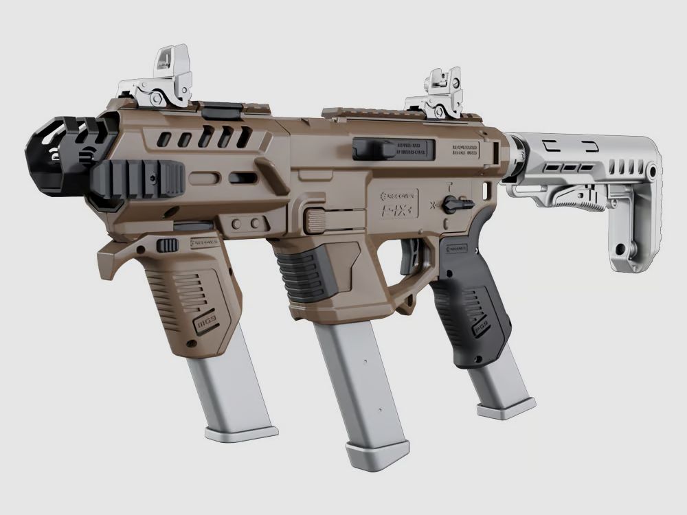 RECOVER AR-Style Plattform für Glock Tan