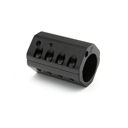 Adjustable gas block for .936 barrel JP Adjustable Gas System Low Profile Detent Adjustment aluminum black