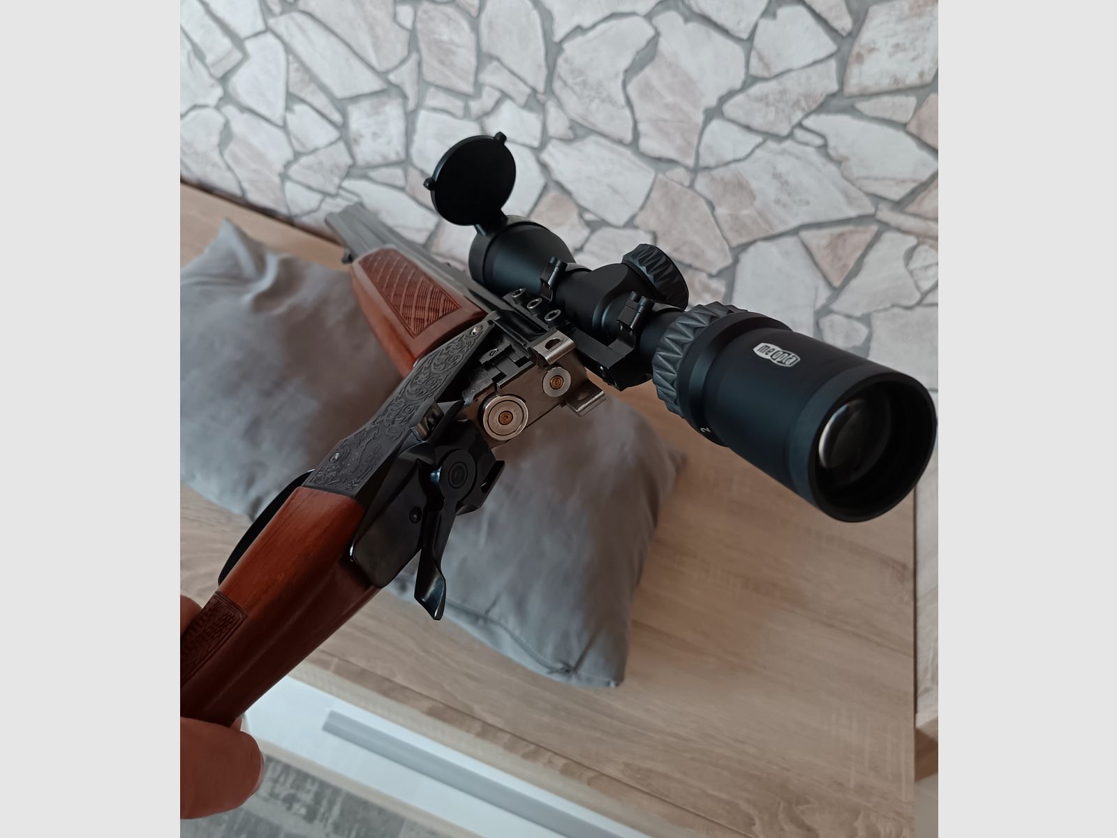 Brünner Bockbüchsflinte  7x57r 16/70