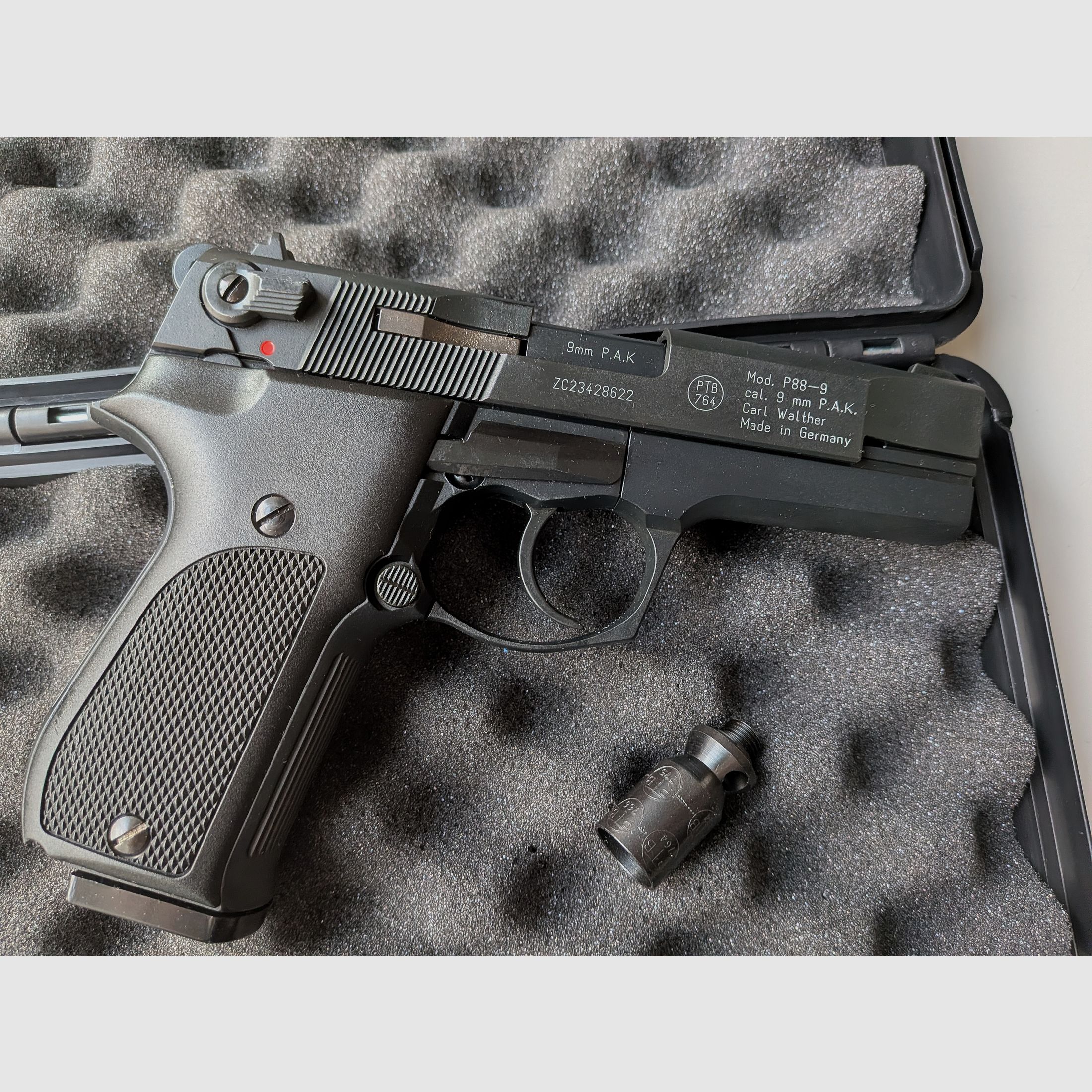 Walther P88 Compact ( P 88 ) Pistolet à blanc 9mm P.A.K++ NEUF++