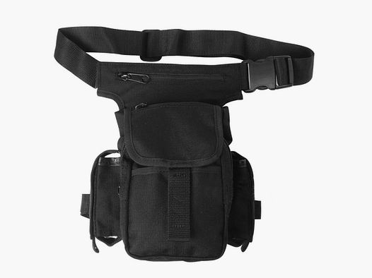 Multipack 1000D Security Hüfttasche Schwarz