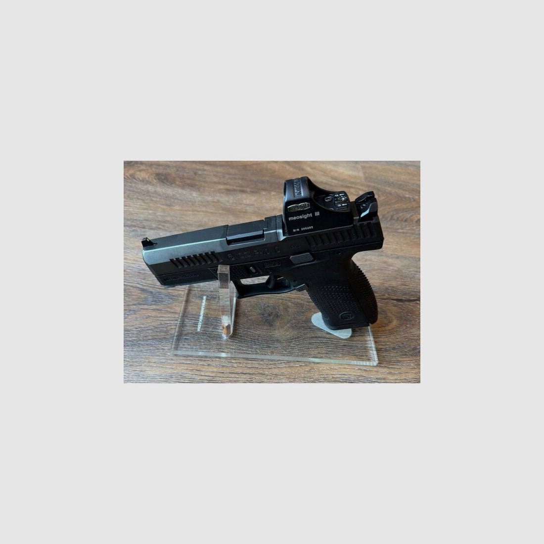 halbautomatische Pistole CZ P-10 C OR mit LP Meopta meosight III