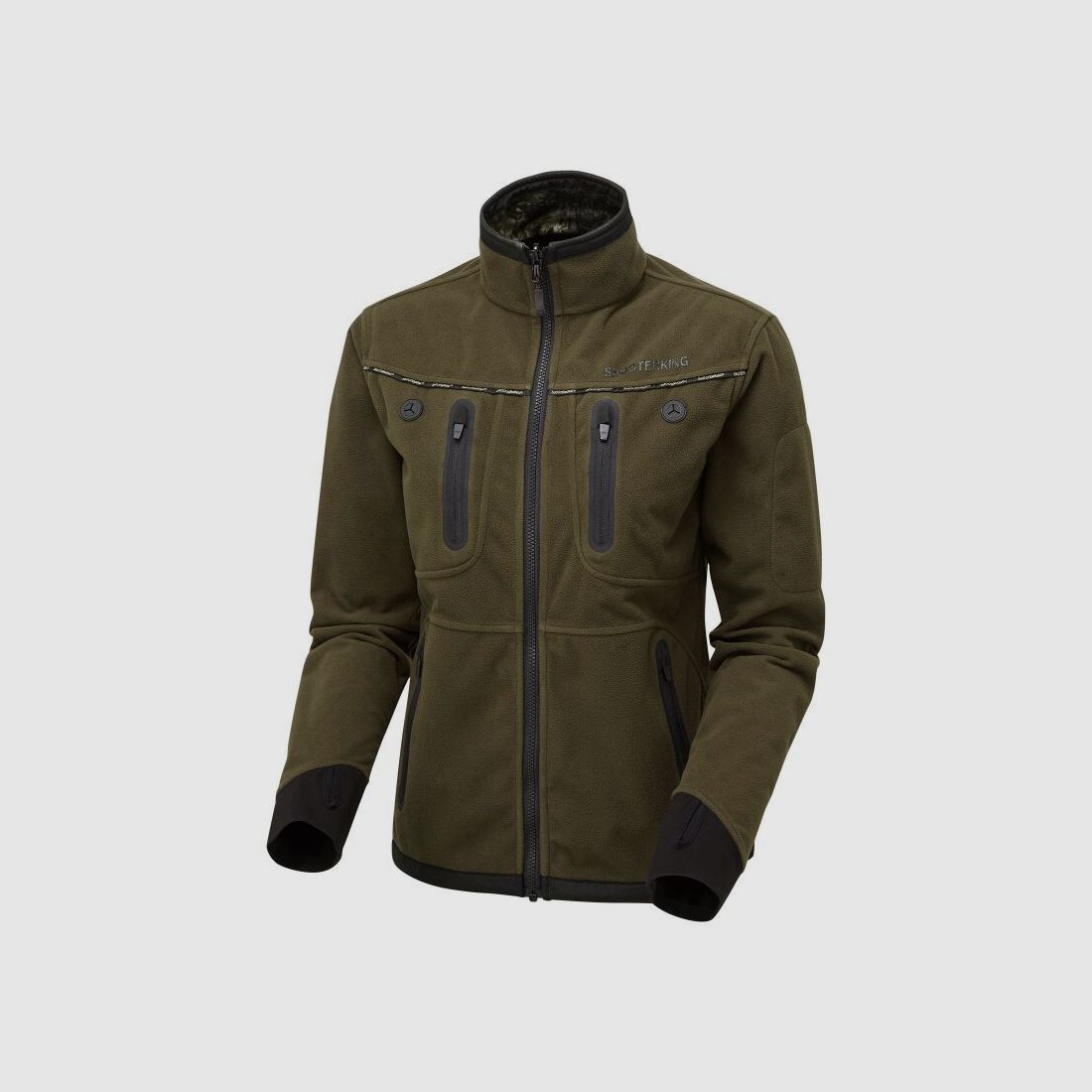 Shooterking Damen Softshell Jacke wendbar Woodlands camo-grün