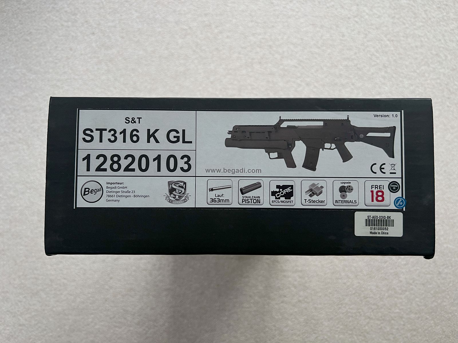 S&T ST316 K – MILSIM-Ready, Begadi tuning at its finest