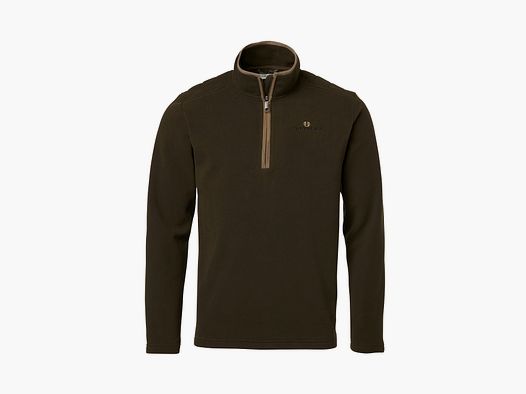 Chevalier Beater Half Zip Fleece Pullover Men Dark Forest Green XXXL