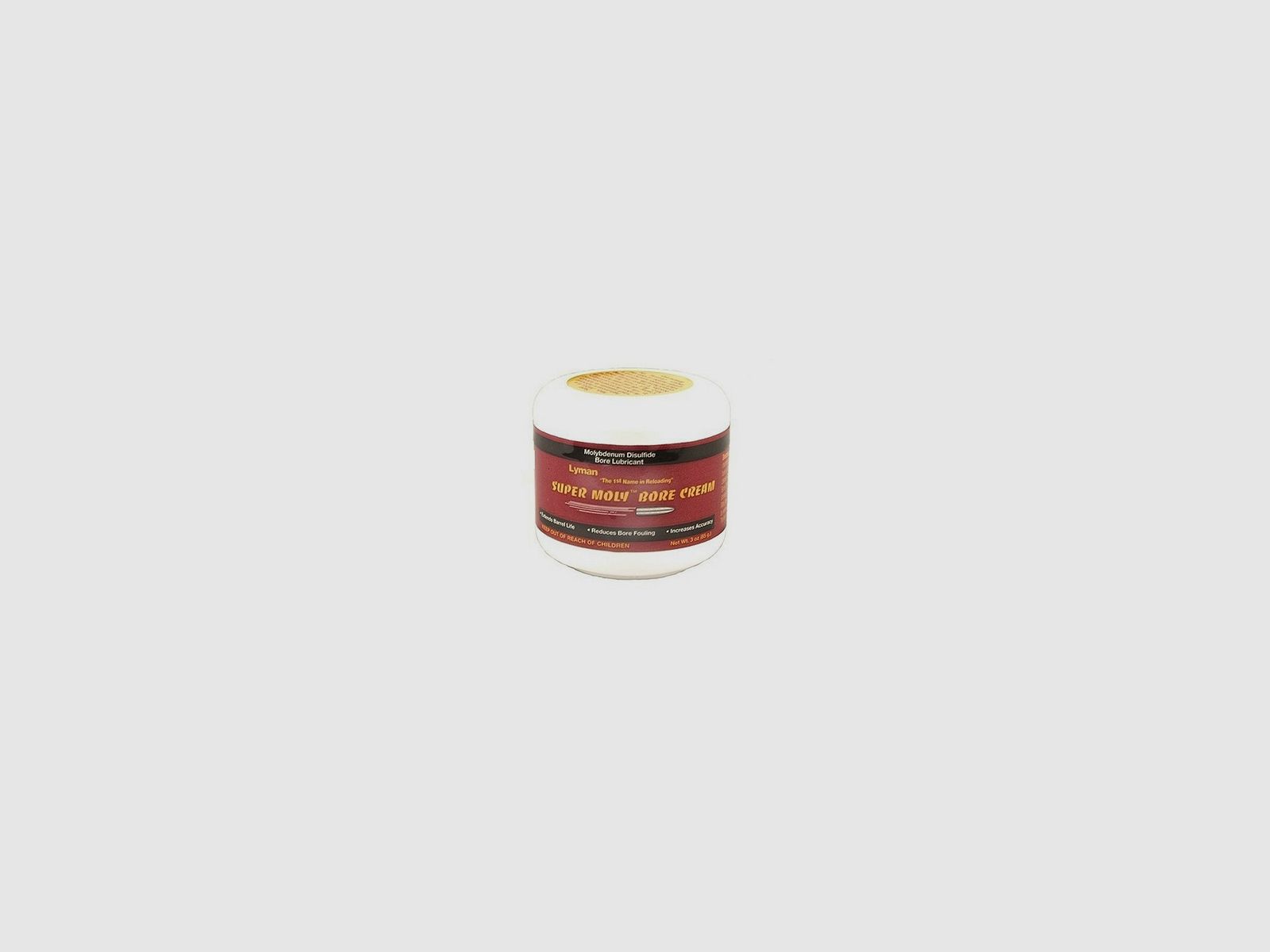 LYMAN SUPER MOLY BORE CREAM 3OZ.