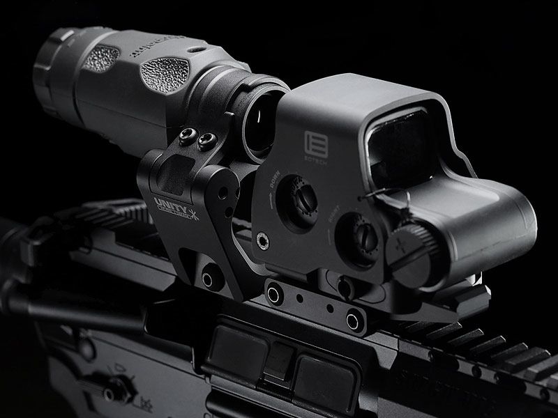 UNITY Tactical FAST AIMPOINT Magnifier-Mount Nero