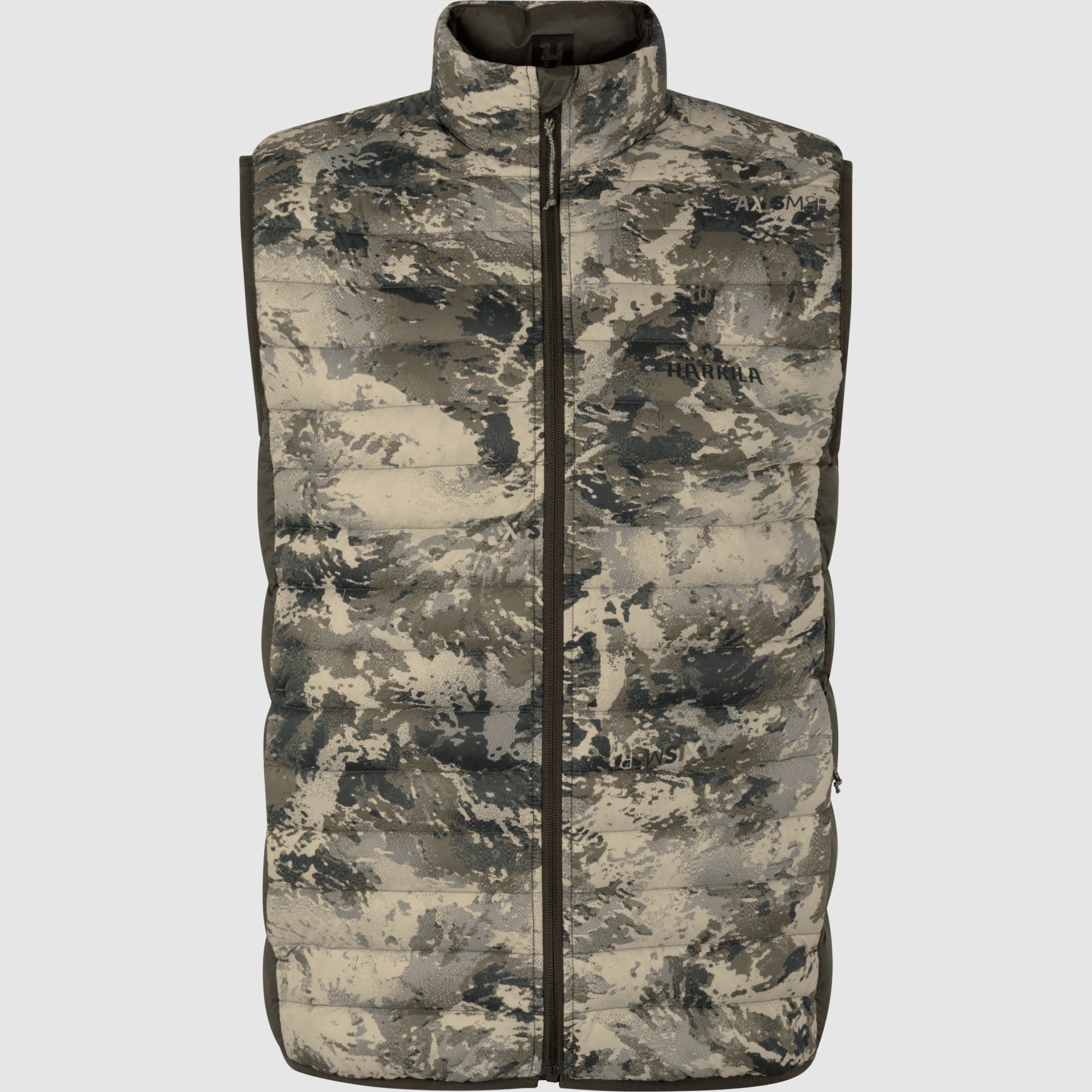Härkila Mountain Hunter Expedition Reversible Down Vest Men AXIS MSP®Mountain/Shadow Brown L