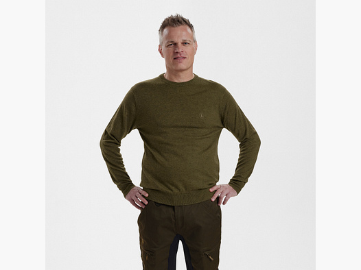 Kingston pullover met ronde hals - Cypress - Maat: S