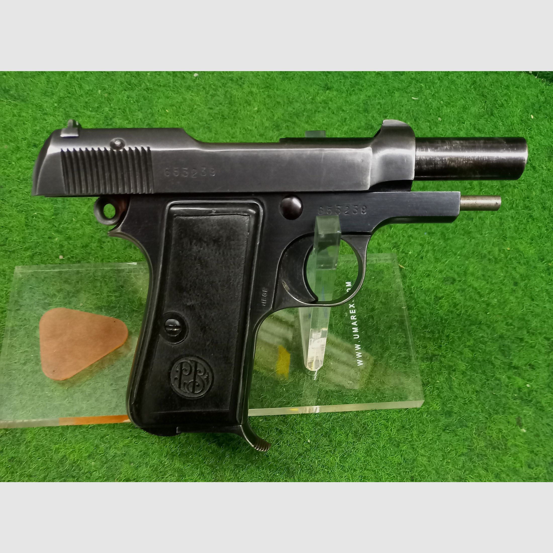Beretta 1934 en calibre 9mm court.