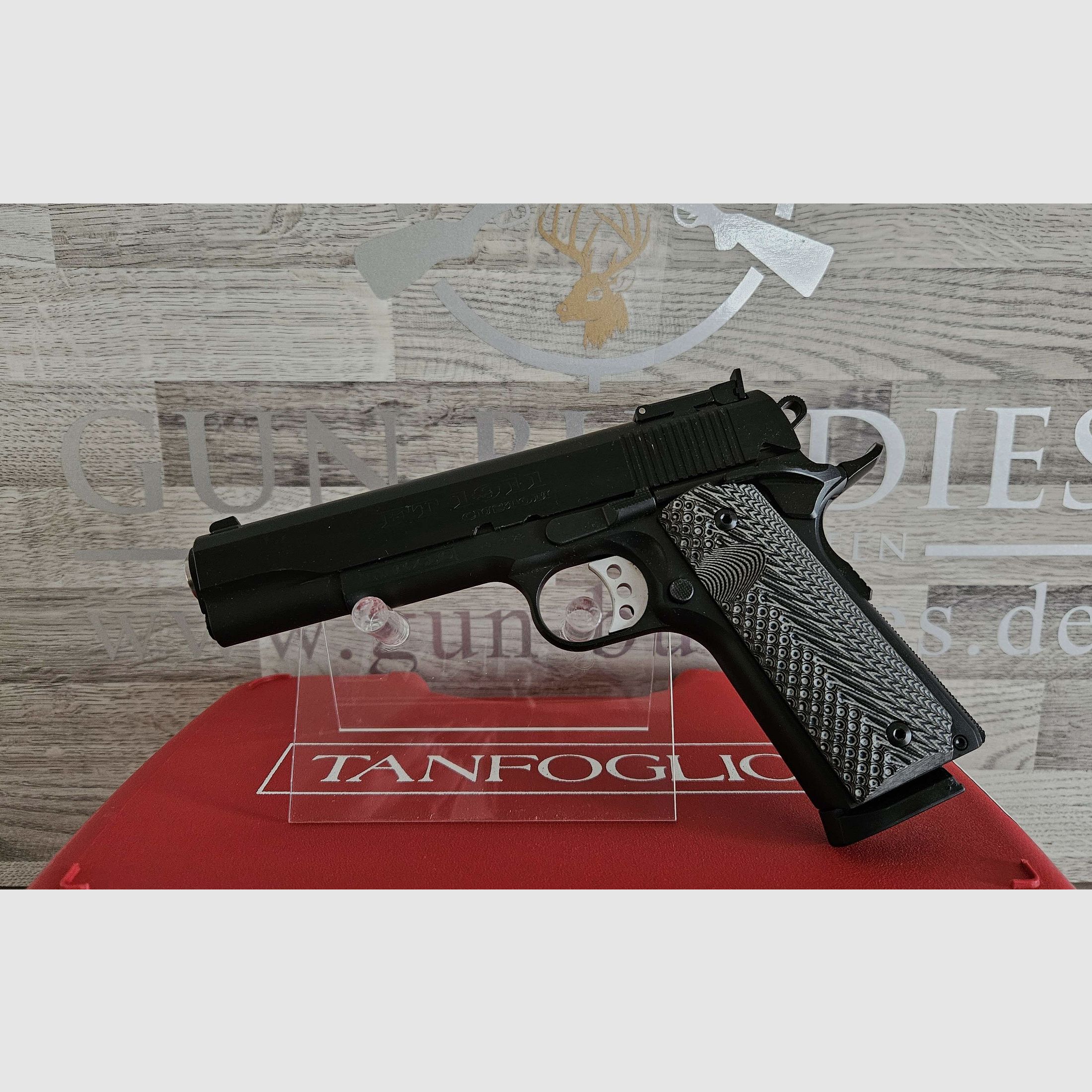Tanfoglio FT 1911 Custom Black 5" Kal. .45ACP - spedizione gratuita - merce nuova dal commercio specializzato -