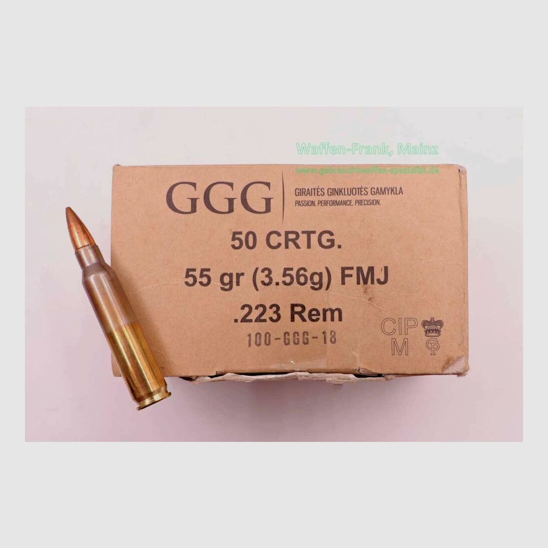 ggg-ammo, Lithuania rifle cartridges