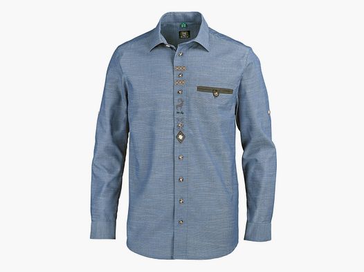OS-Trachten Camisa de Manga Larga
