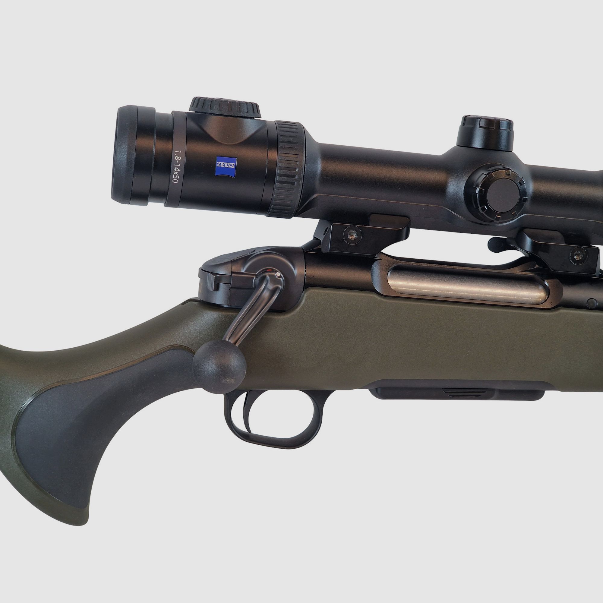 Haenel Jäger NXT im Kal. 308 Win mit M15x1 und Zeiss V8 1,8-14x50 , Bild 7 von 9