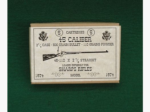 Replika Patronenschachteln .45 Caliber