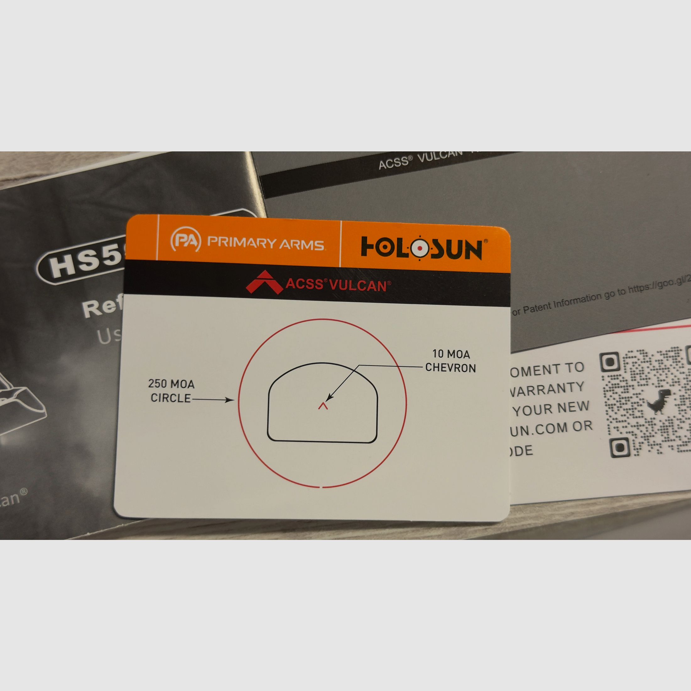 Holosun HS5007C X2 ACSS Vulcan (solo hoy 475€)