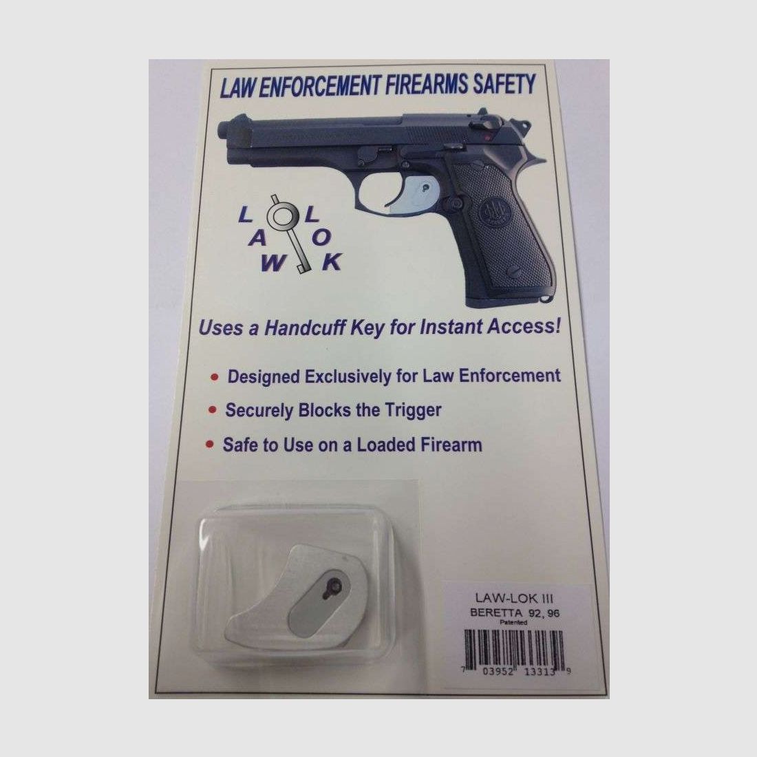 Concept Development Law-Lok III Sicherheitsschloss für Waffe, Bild 3 von 3