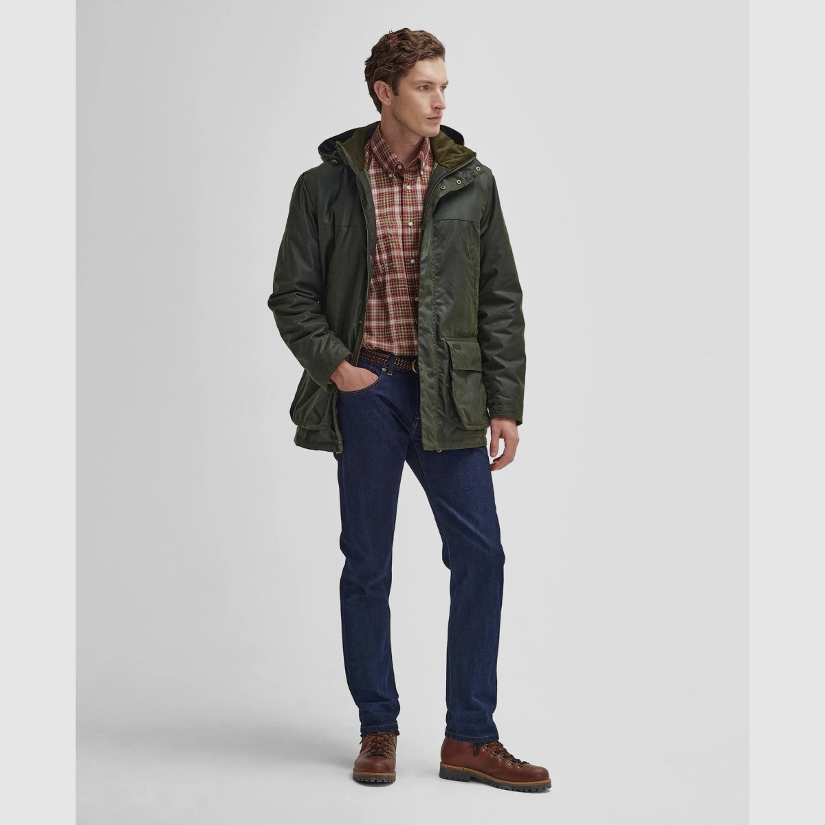 BARBOUR Wax Jacket Bleaberry Olive