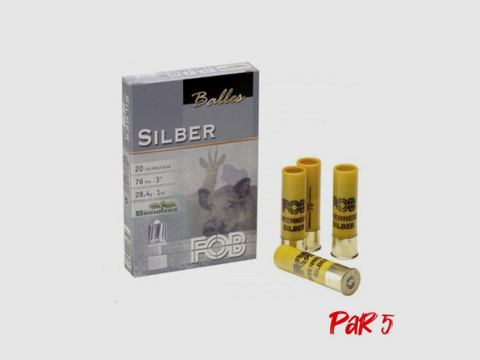 FOB Brenneke Silver Ammunition - Cal.20/76, image 2 of 3