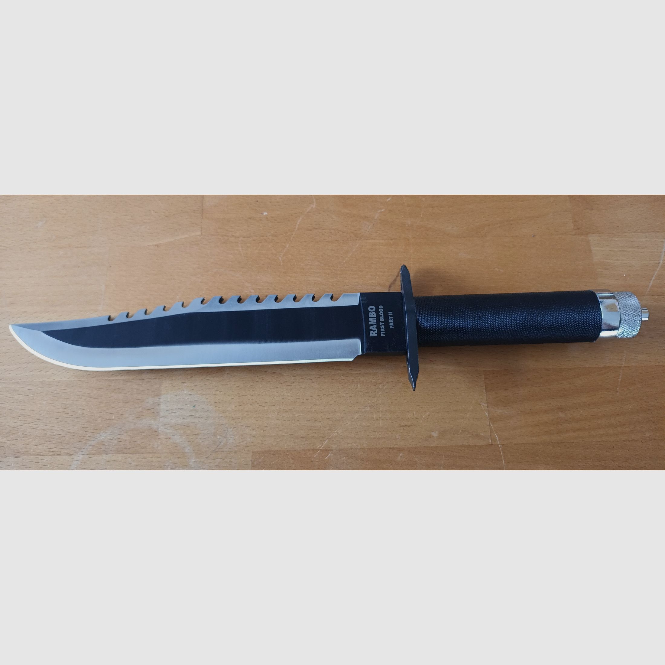 Rambo II + III Dekomesser (mit Wandhalterung und Hülle)