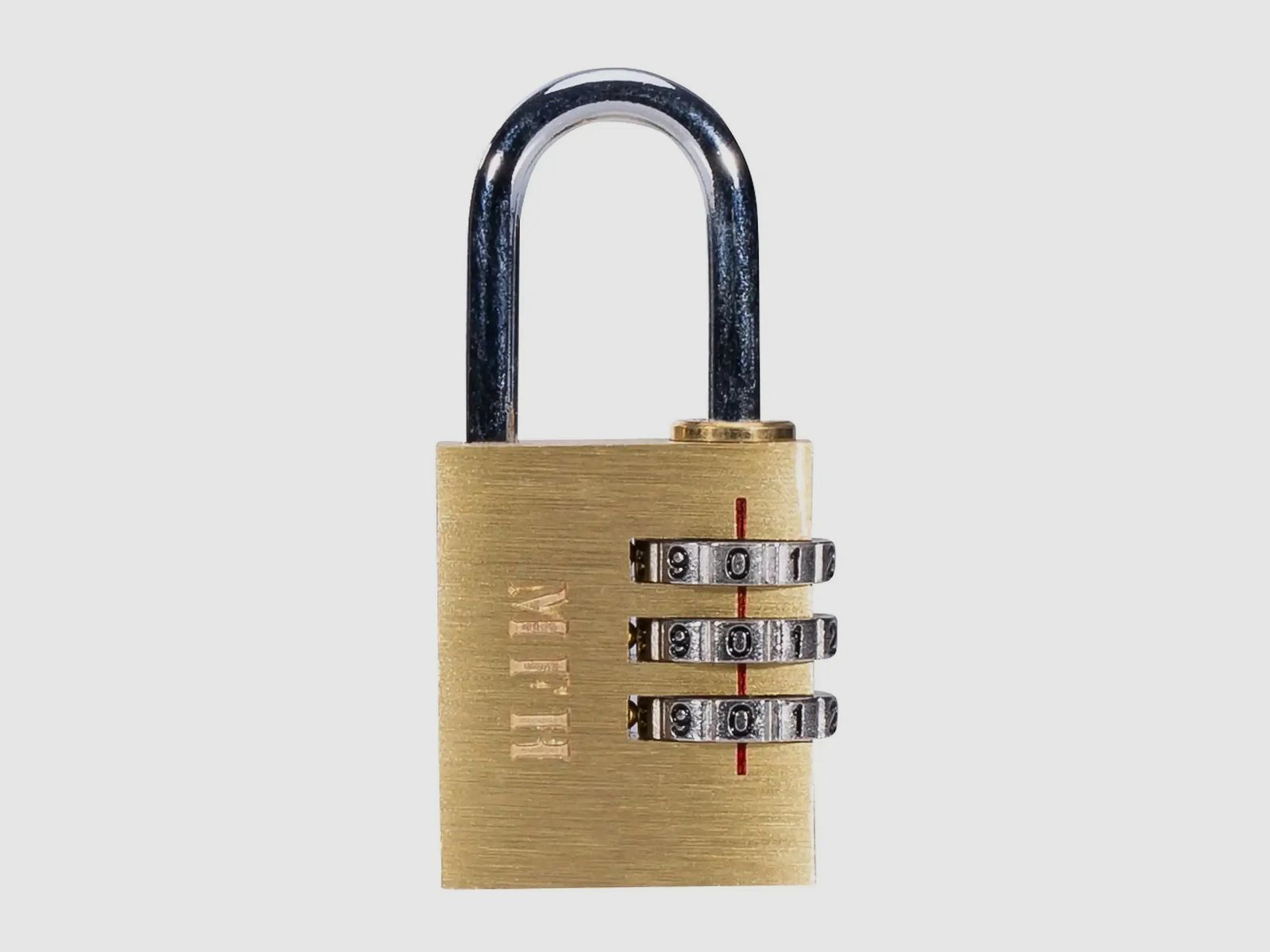 MFH MFH Padlock Metal with Combination Lock