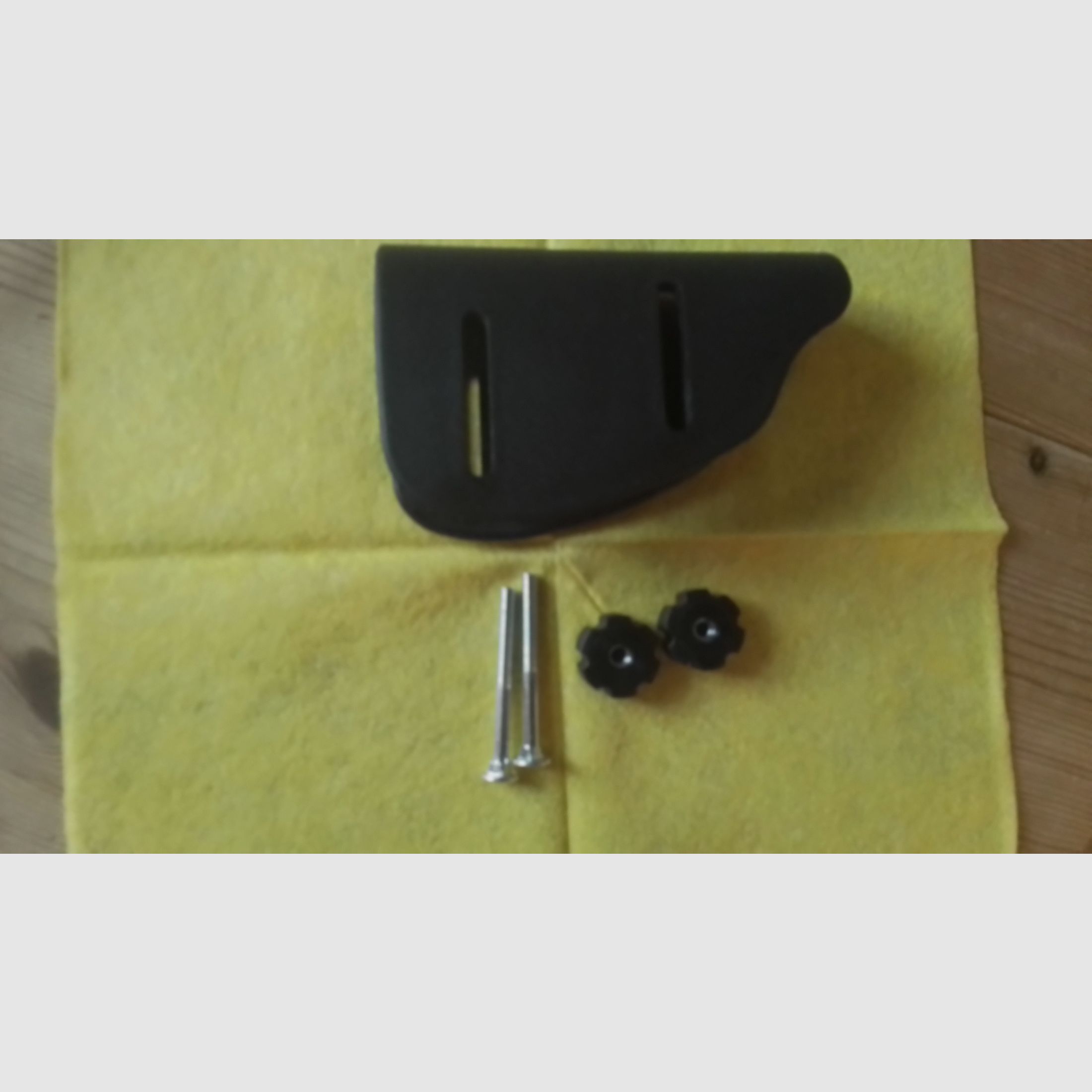 Verstellbare Schaftbackenerhöhung