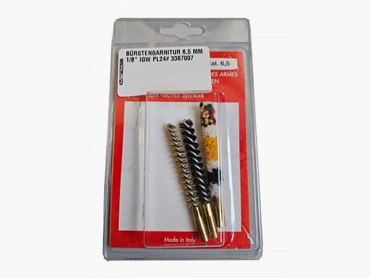 BÜRSTENGARNITUR 6,5 MM 1/8" IGW