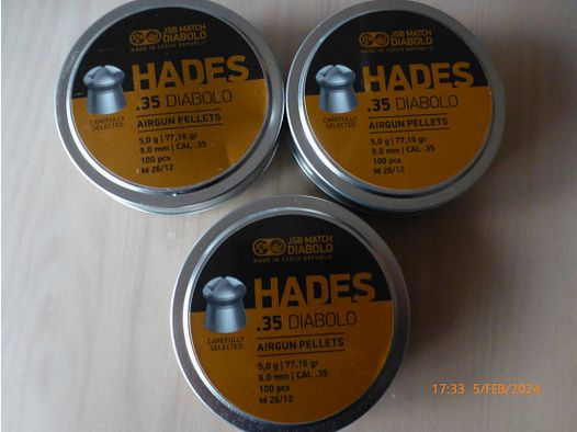 JSB Match Diabolos 9 mm  300 Stück (inkl.Porto)