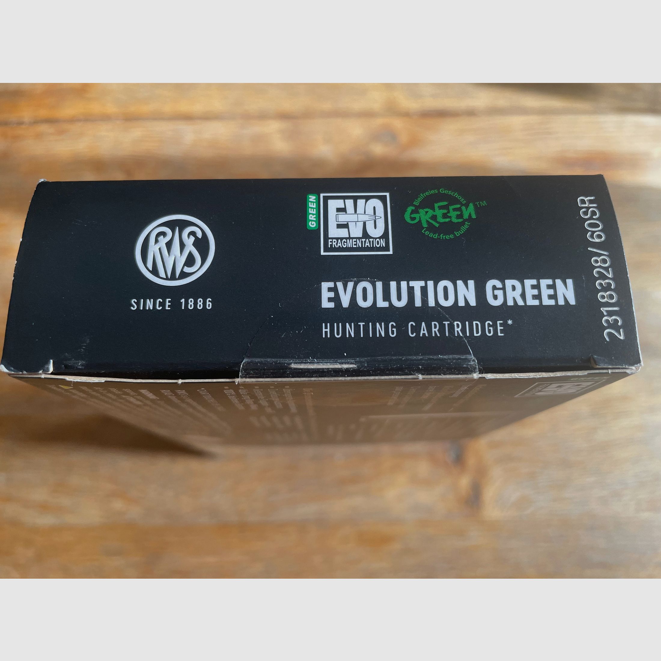 RWS Evo Green 9.3x62 11,9g/184gr Jagdpatrone - 37 Stück