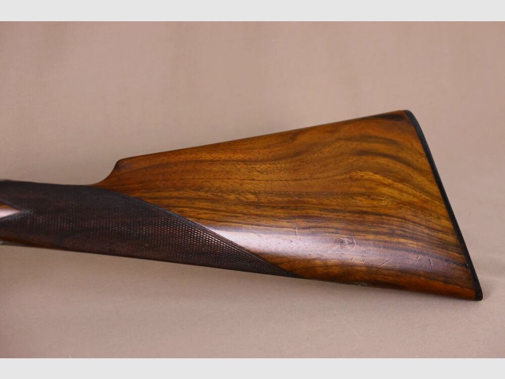 Darné ; St. Etienne Querflinte // tolle Gravur // gebläute Abzüge // honigf. Schaft // TOP