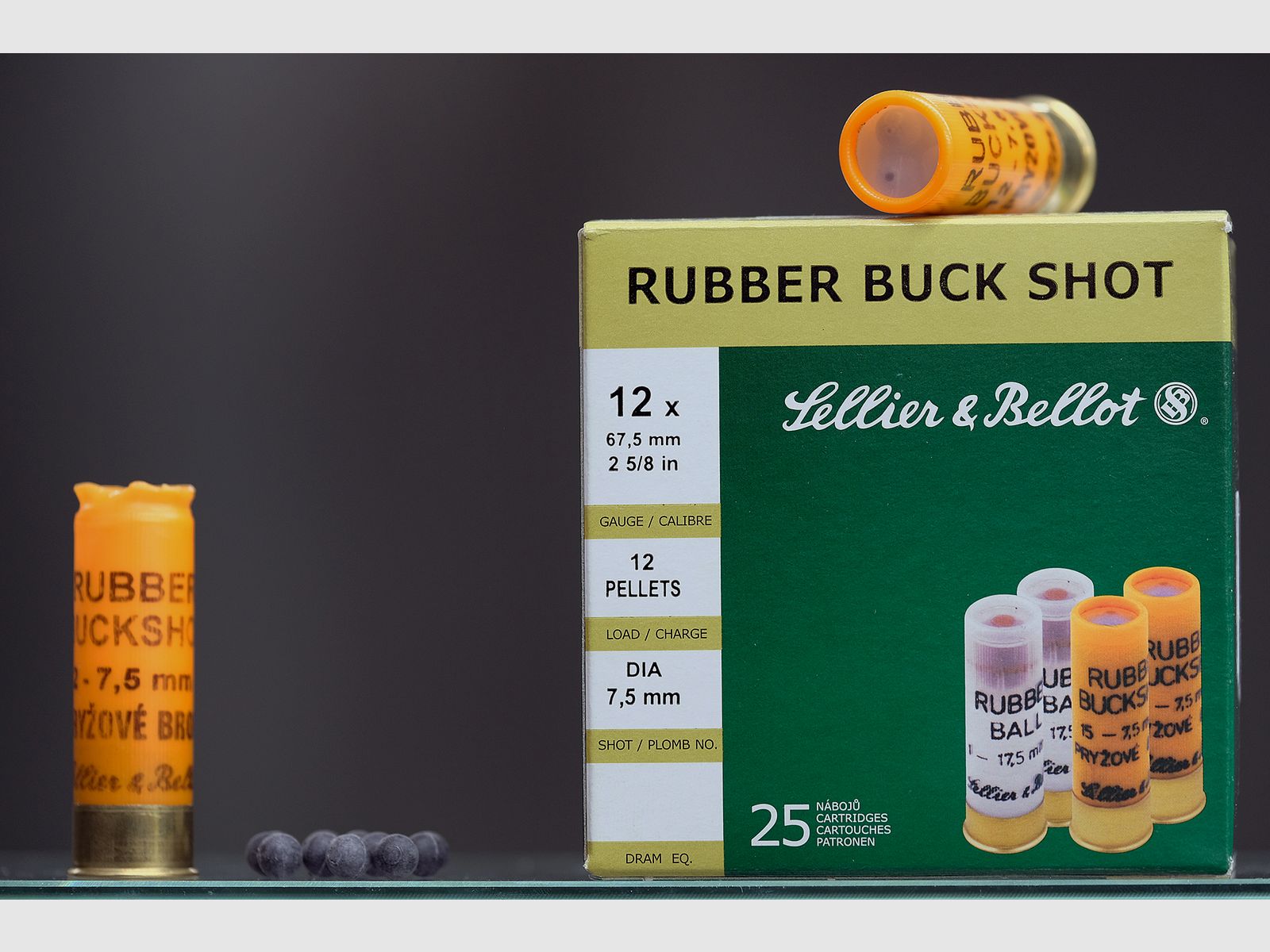 Sellier & Bellot Rubber Buckshot, Bild 1 von 2
