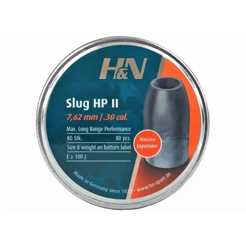 H&N Slugs 7.62 mm HP II 50 grain