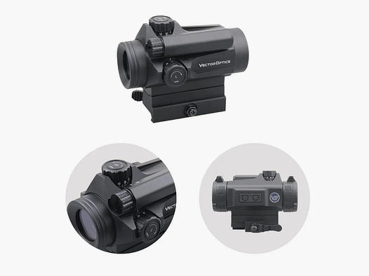 Vector Optics SCRD-D26 Nautilus 1x30 Dubbel Reticle