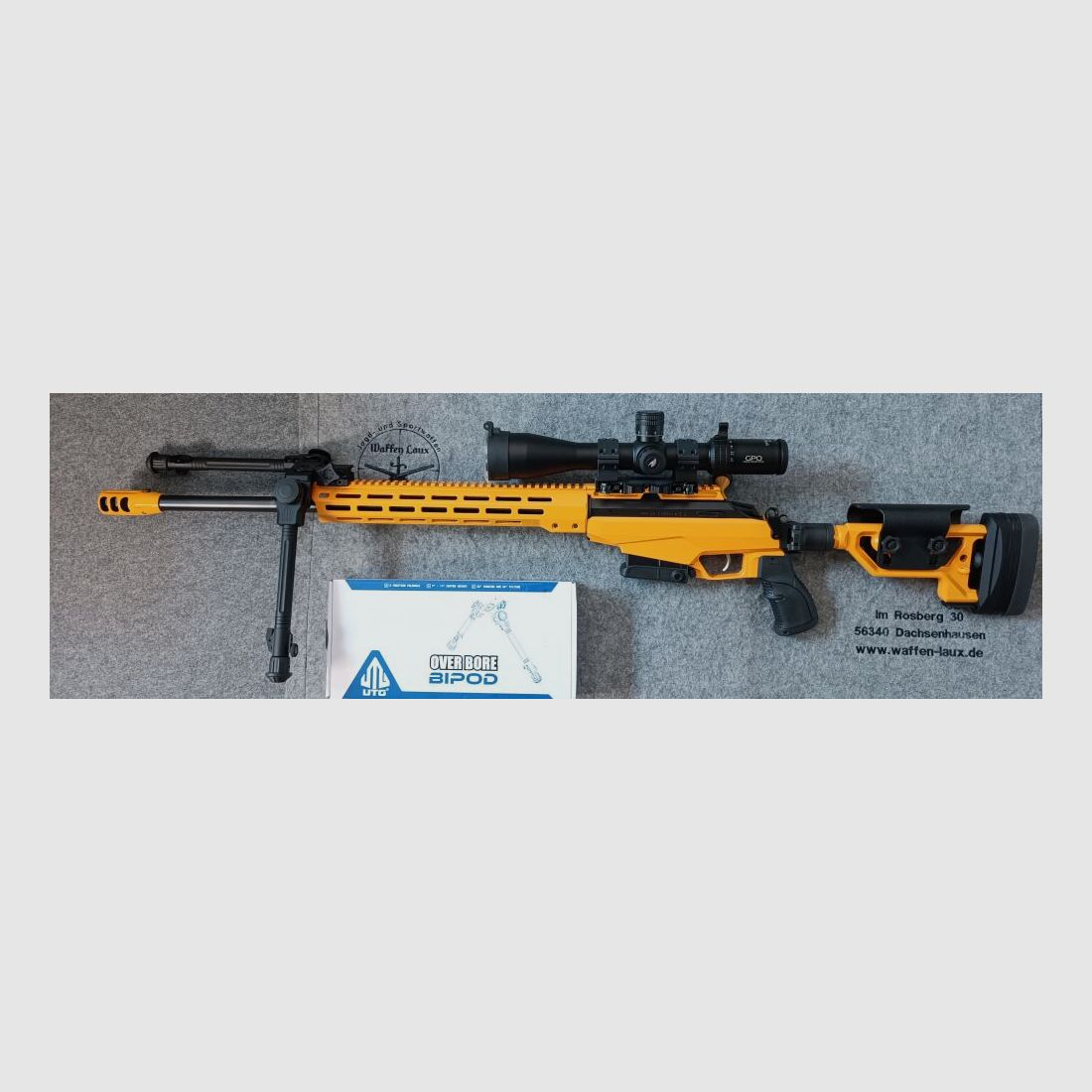 Tikka T3x TACT A1 mit Custom Cerakote & ERATAC + ZF GPO 4,5-27x50i