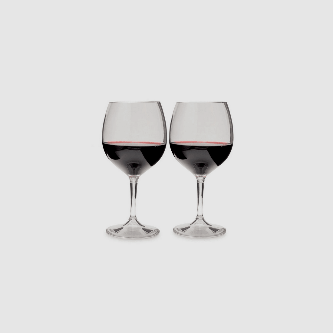 GSI Outdoors Nesting Red Wine Glass Set - 2 pcs.