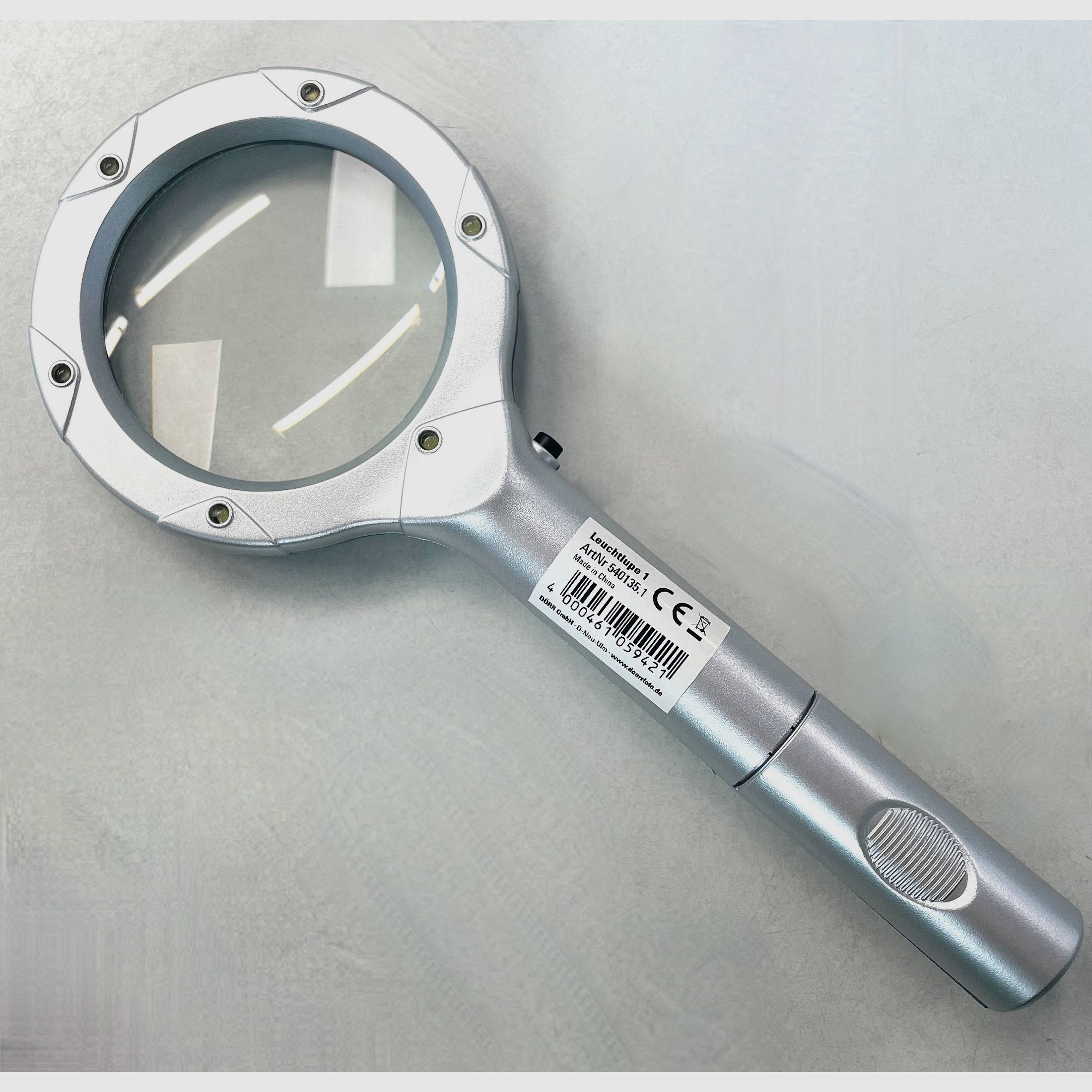 Dörr 540135.1 Leuchtlupe NR.1 6LED 21cm