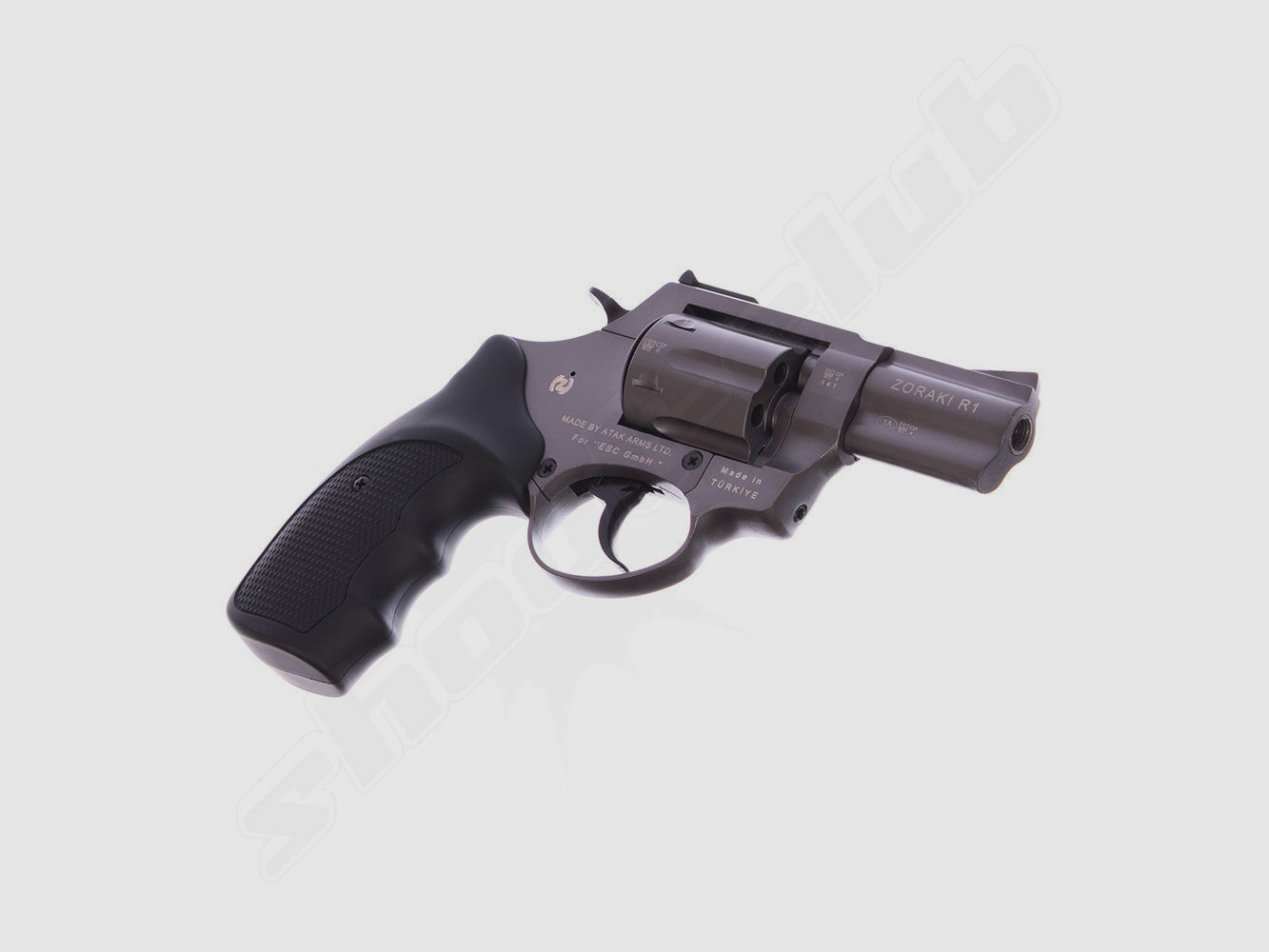 Zoraki R1 2,5 Zoll Titan Schreckschus srevolver 9mm