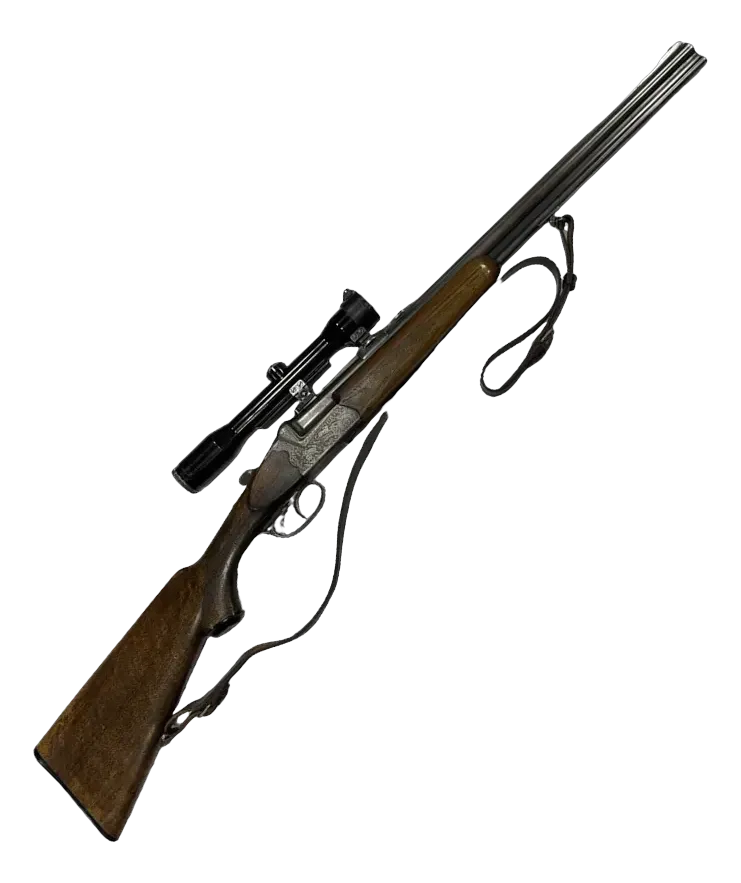 Sodia BBF 7x57R 16/70 con Hensoldt Diatal 4×32, immagine 1 di 3