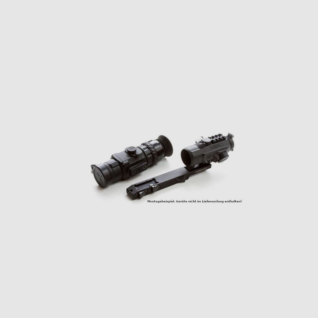 Innomount QD Multifunktionsmontage fr Steiner T332 / 432 mit InfiRay / Liemke Wrmebildvorsatzgert Systeme: Blaser