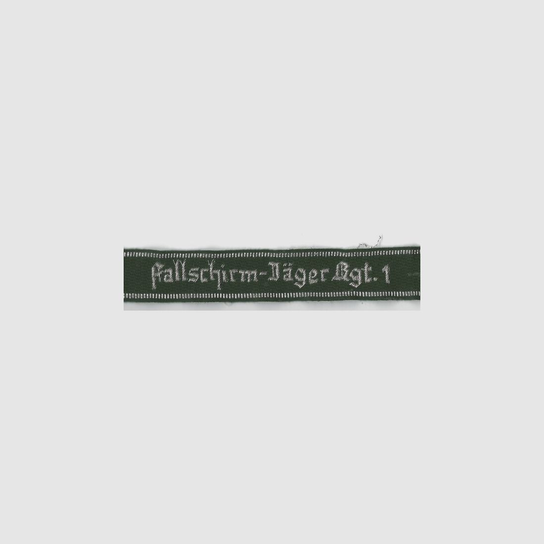 Ärmelband "Fallschirm-Jäger Rgt. 1" Repro !!!
