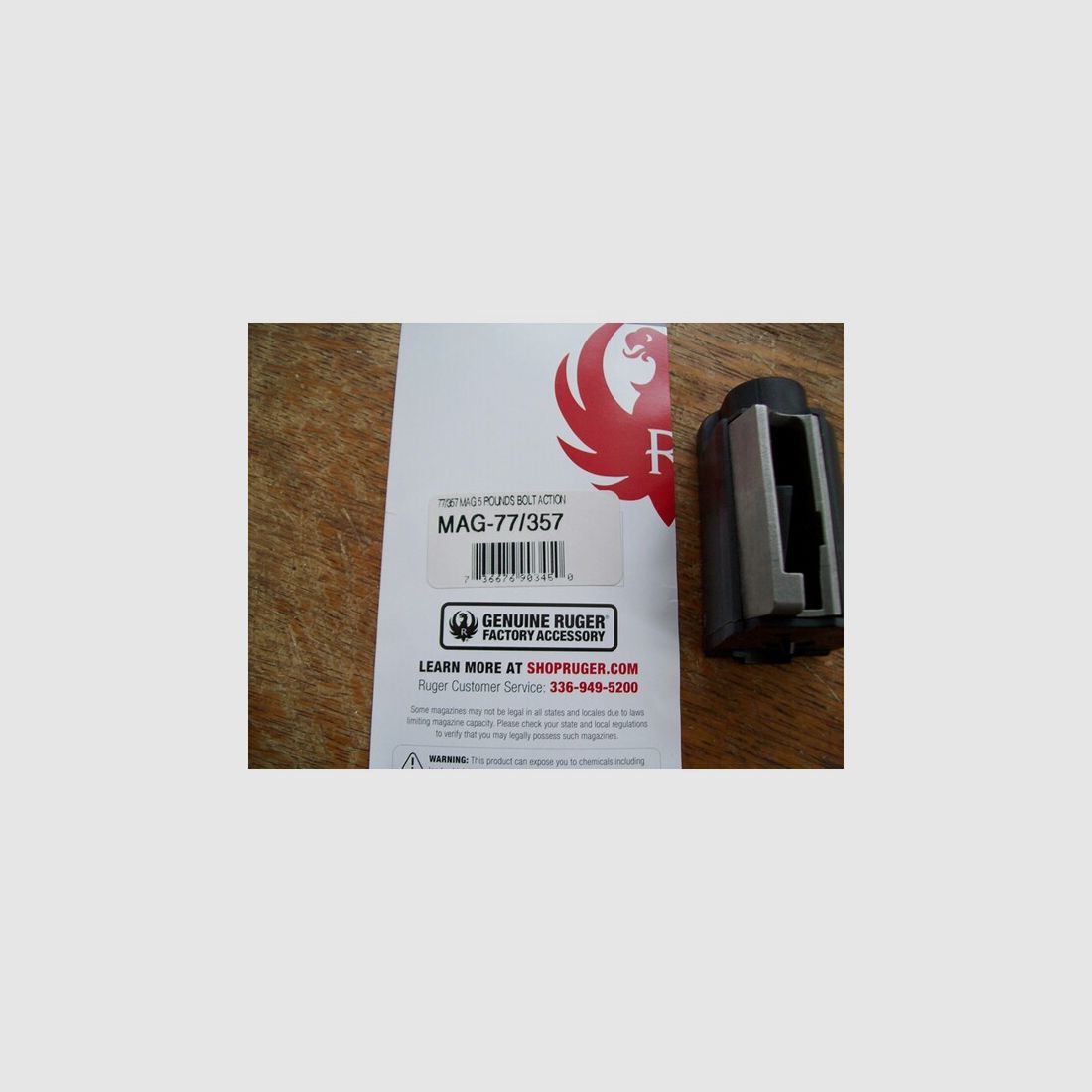 Magazin  Ruger  77 Cal. 357 Magnum