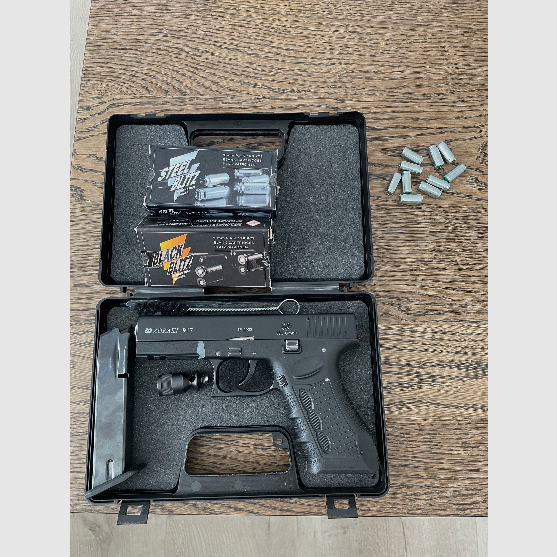 Zoraki 917 + 150 Schuss