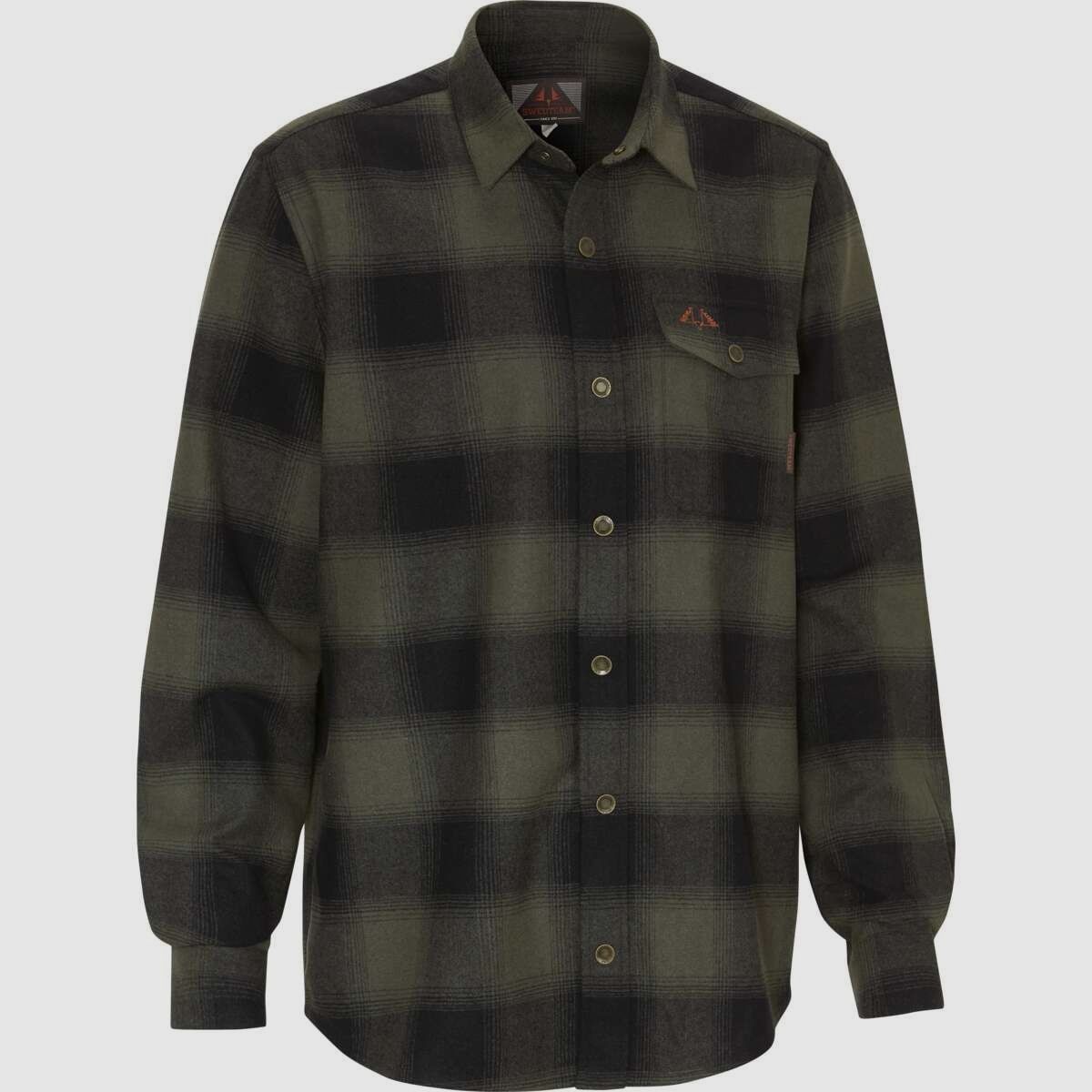 Swedteam Lynx Camisa de Lana Verde S