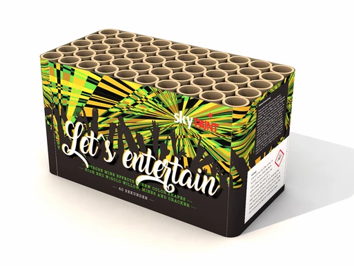 Let’s Entertain Fuochi d'Artificio a Batteria